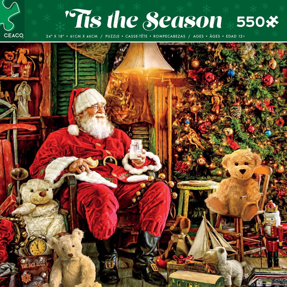 550PC 'TIS THE SEASON ASST (6) BL *HOLIDAY*